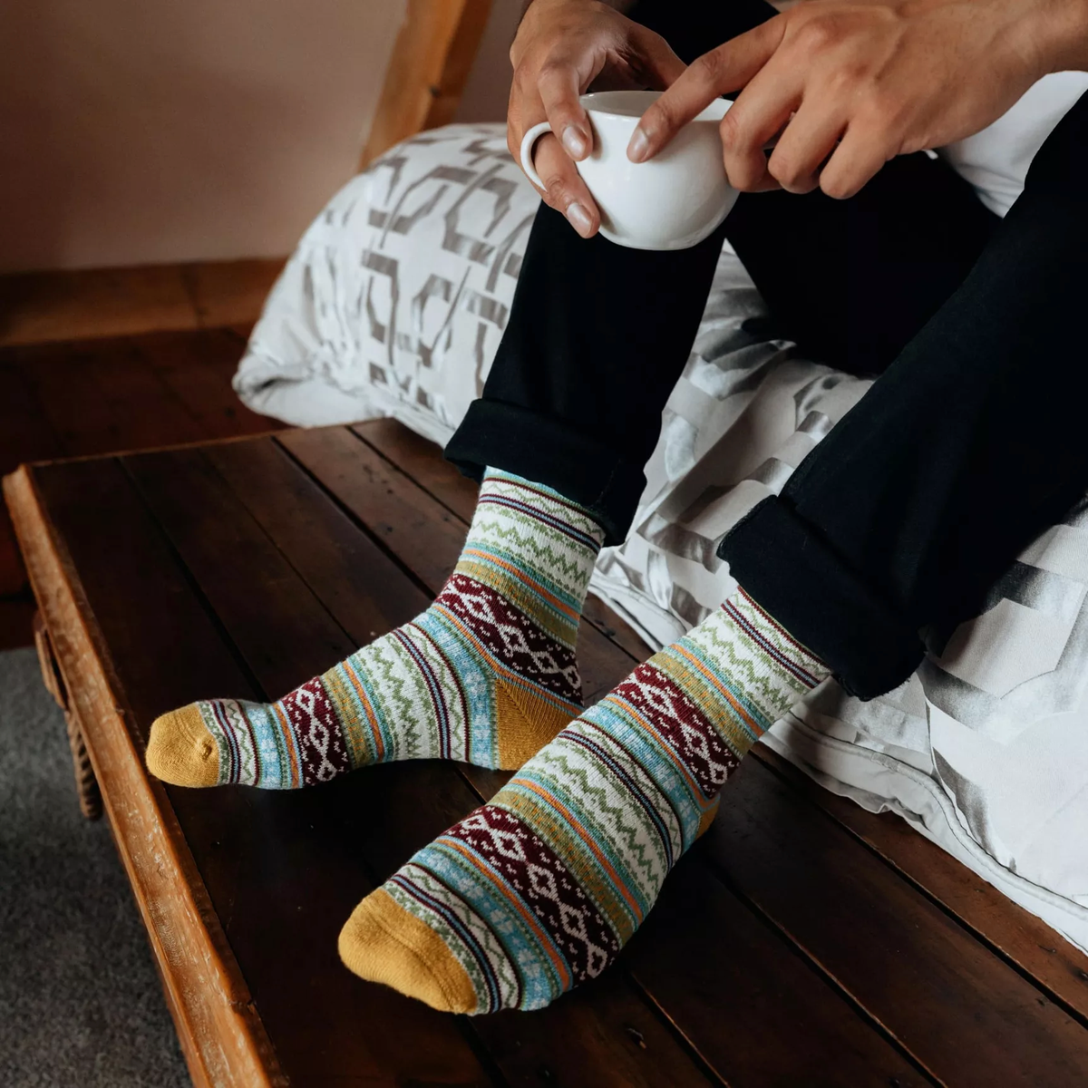 Woll- und Hygge Socken