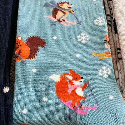 Tierli Winter Motiv Socken