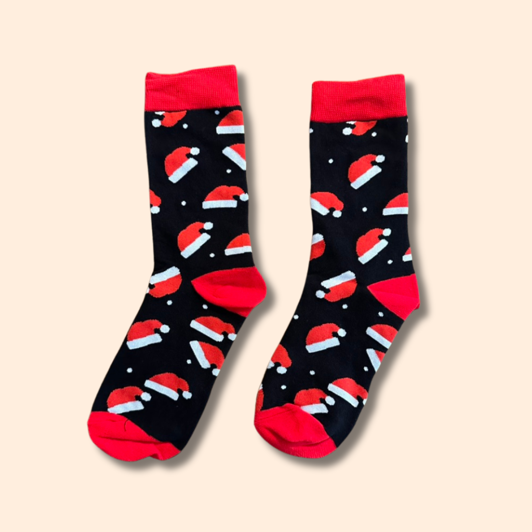 Weihnachts Samichlaus-Mütze Socken