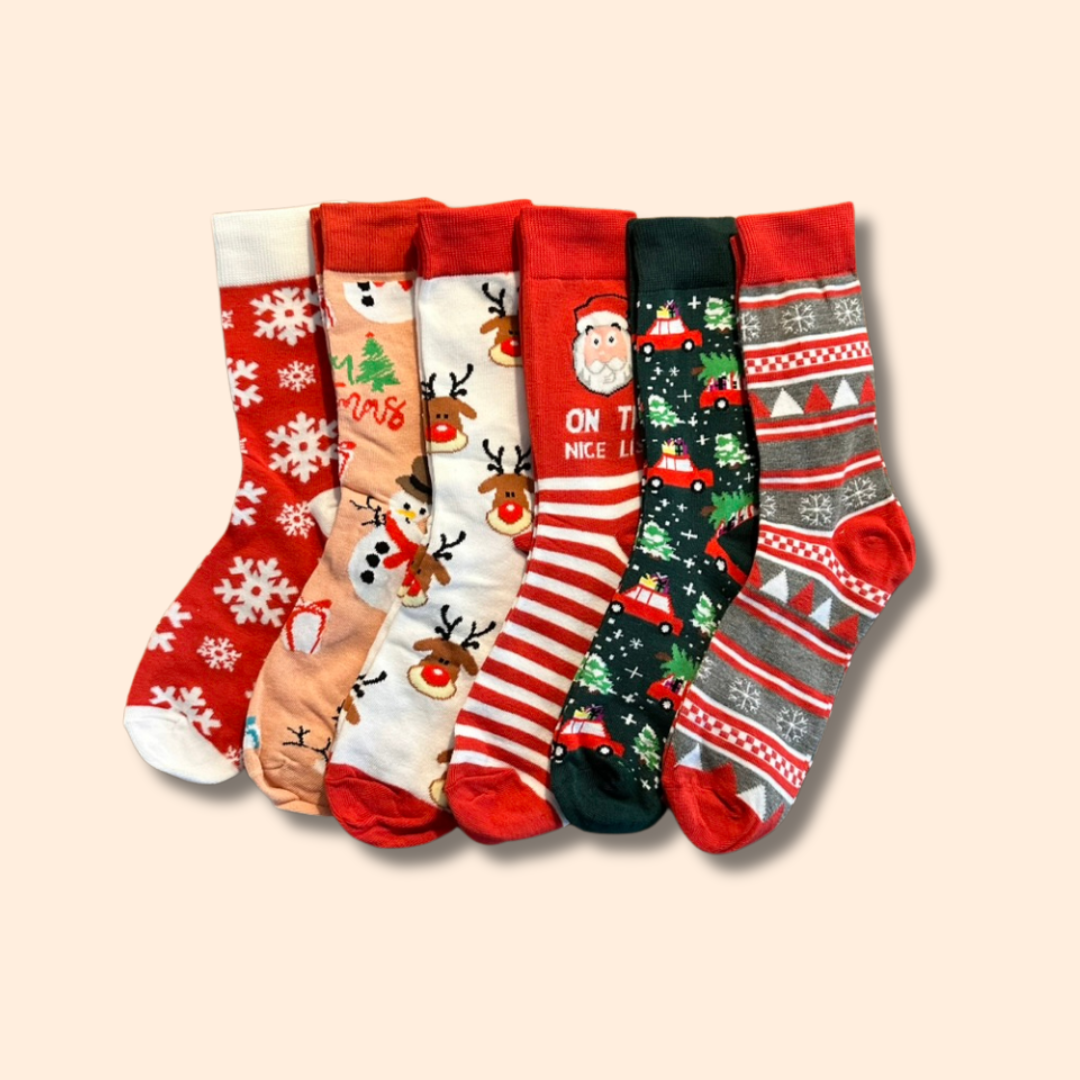 Weihnachts Motiv-Socken