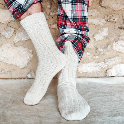 Alpaka Premium Wollsocken