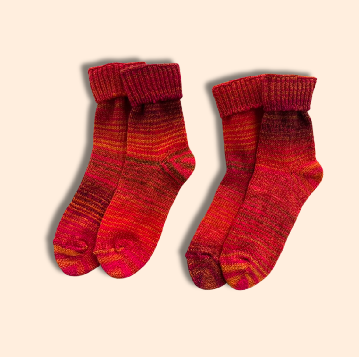 Wollsocken Skandinavien Style