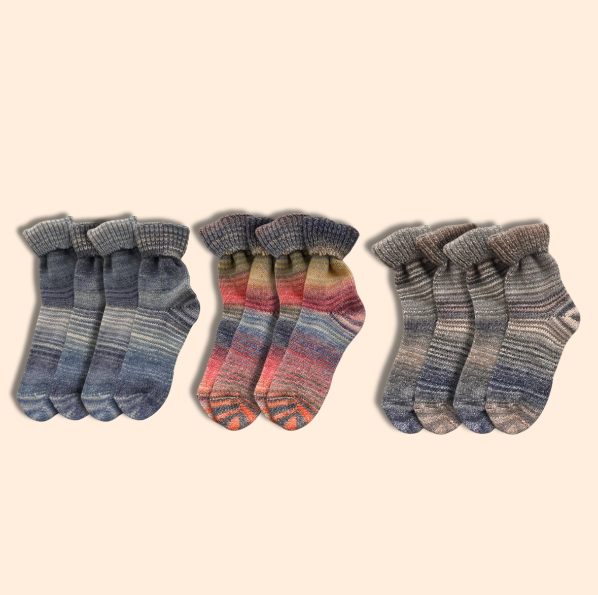 Wollsocken Skandinavien Style