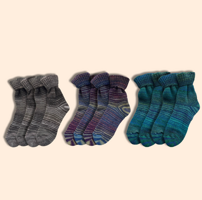 Wollsocken Skandinavien Style