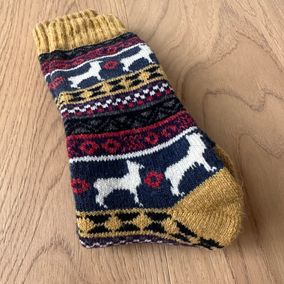 Alpaka-& Merino Peru-Socken