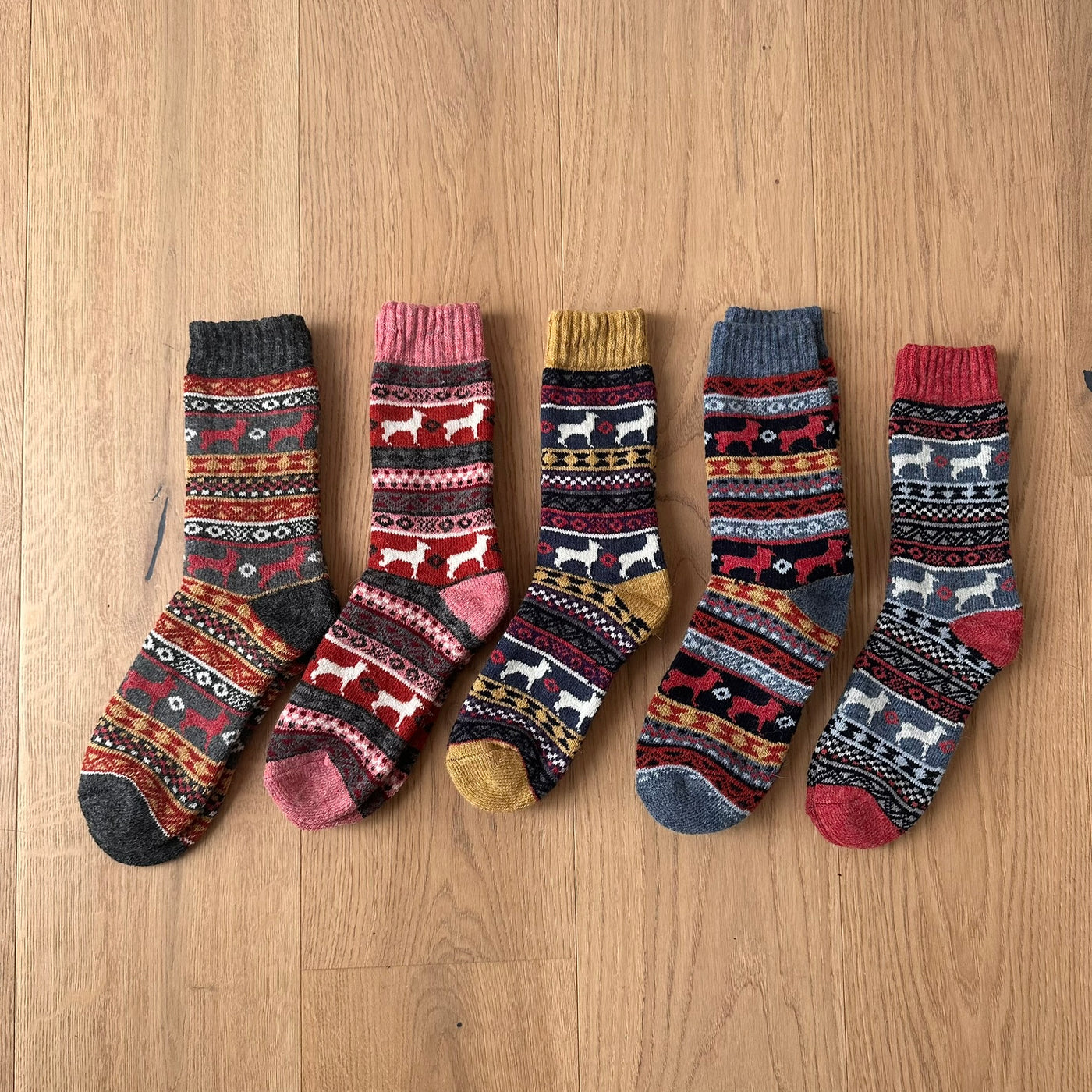 Alpaka-& Merino Peru-Socken