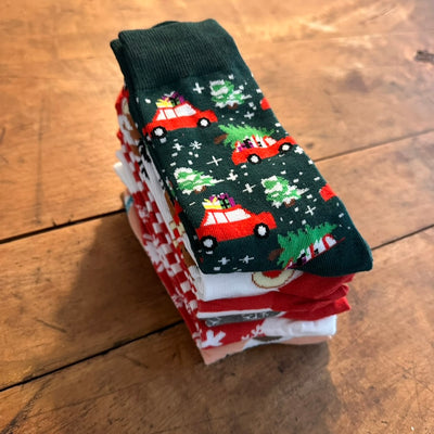 Weihnachts Motiv-Socken