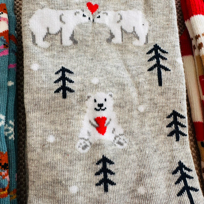 Tierli Winter Motiv Socken