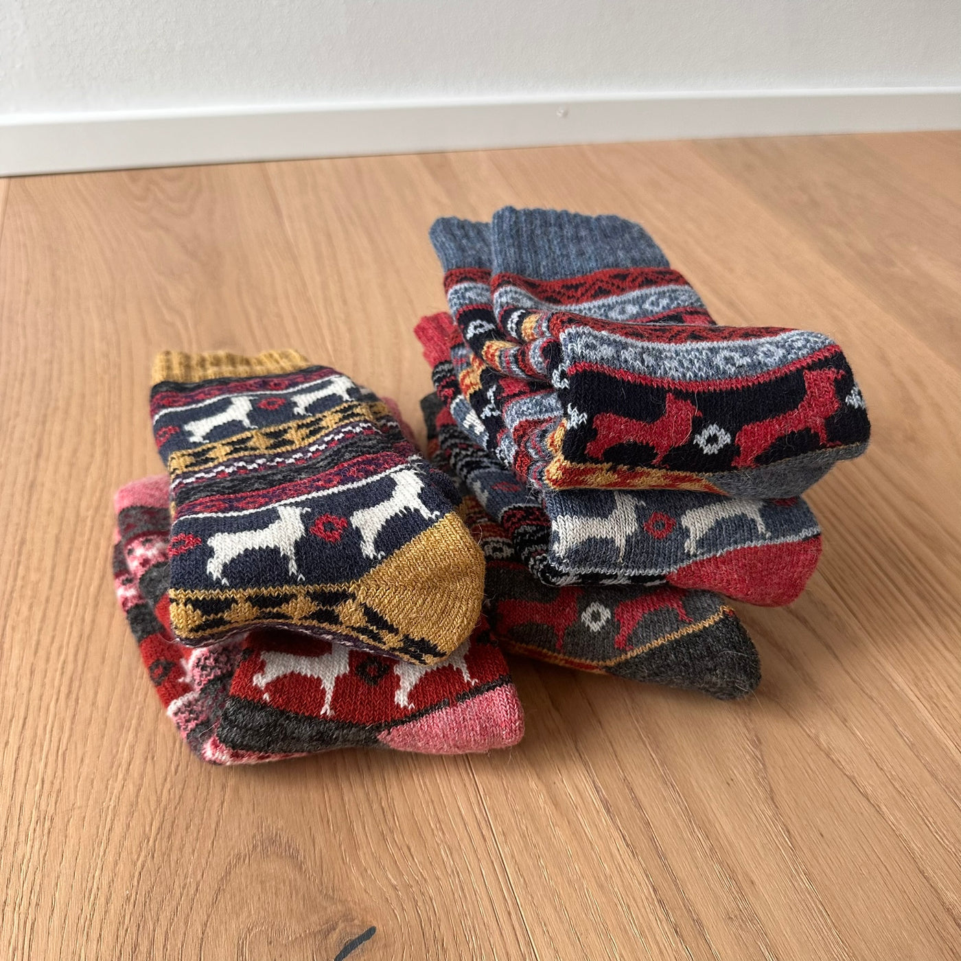 Alpaka-& Merino Peru-Socken