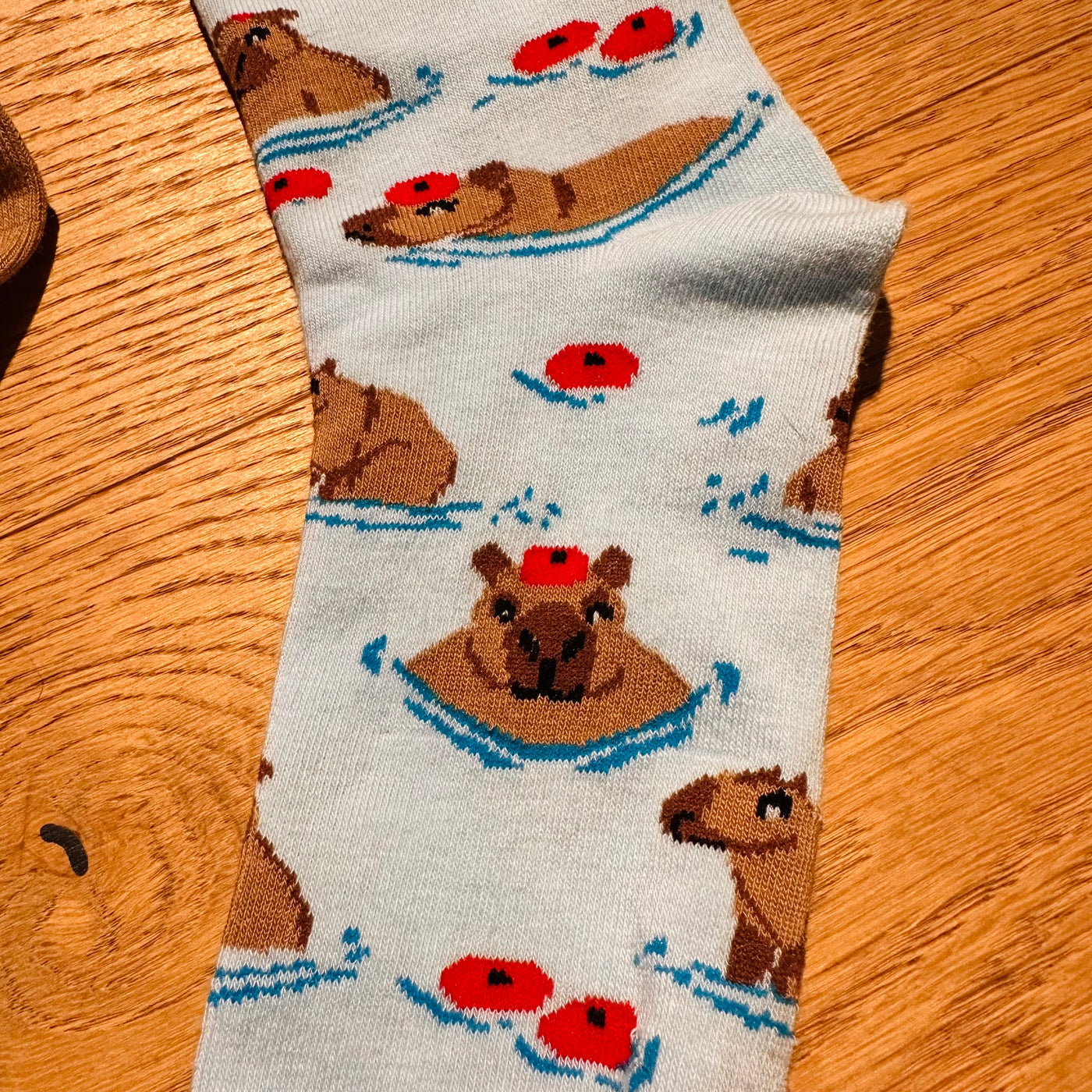 Capybara Motiv Socken