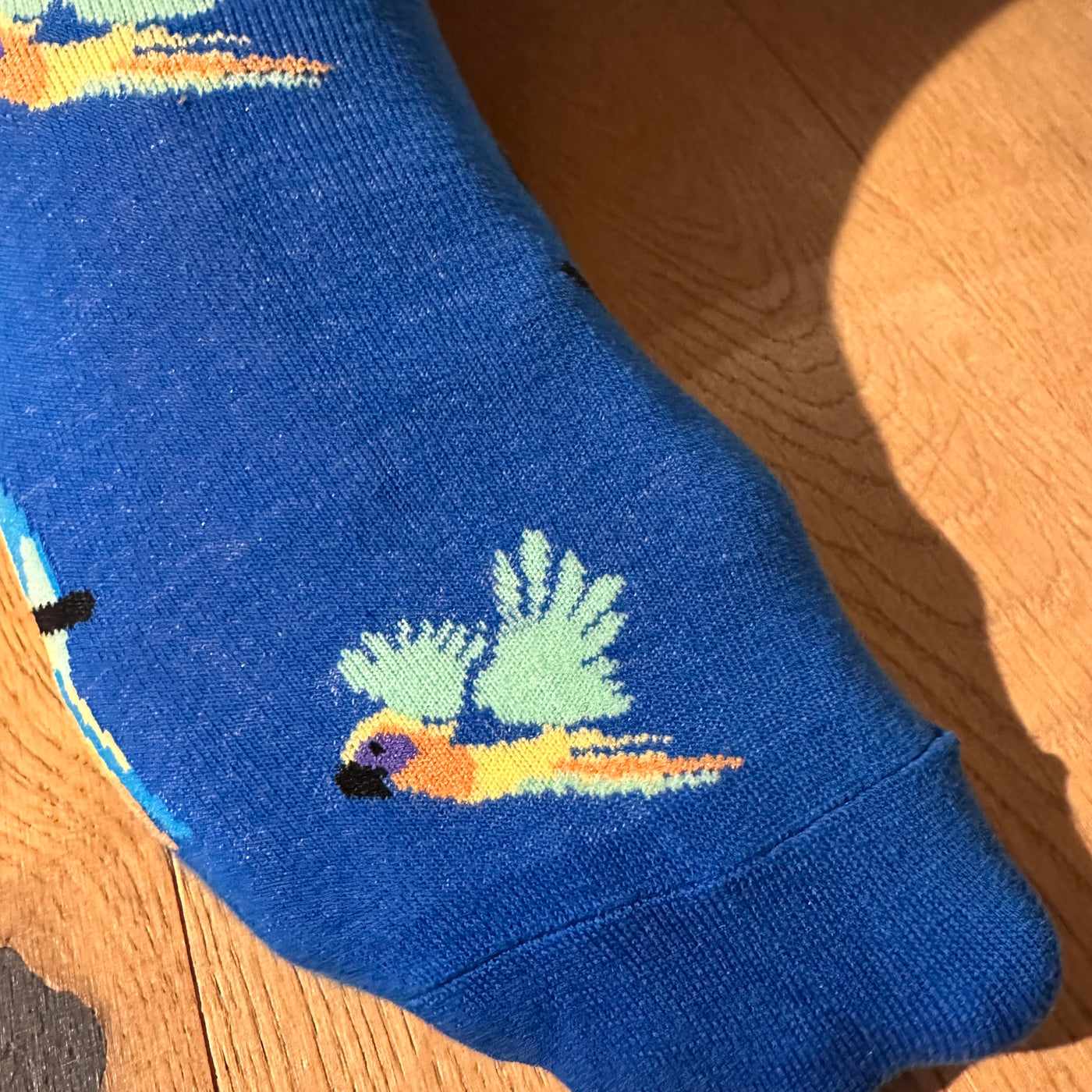Papagei Motiv Socken