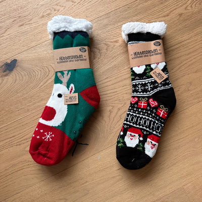 Hüttensocken Rentier & Samichlaus