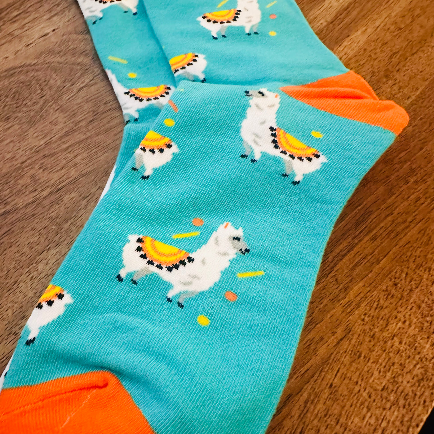 Alpaka Anden Flair Motiv Socken