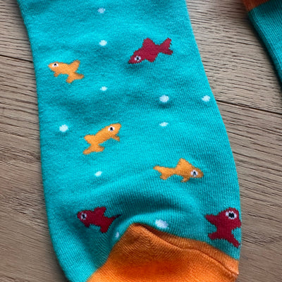 Katzen Motiv Socken