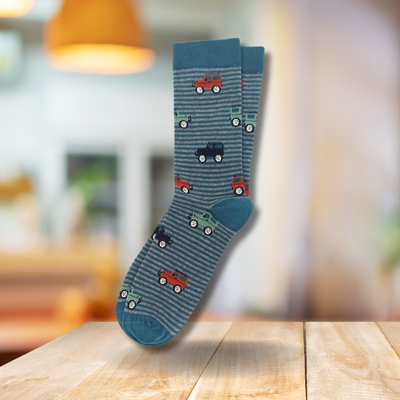 Jeep Adventure Motiv Socken