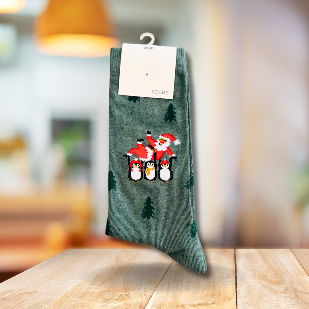 Weihnachts Motiv Socken