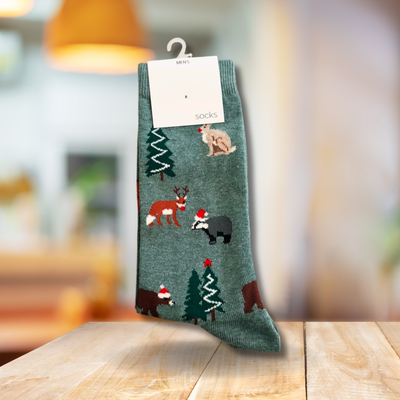 Weihnachts Motiv Socken