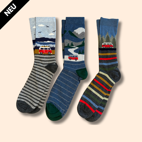 Van Motiv Socken