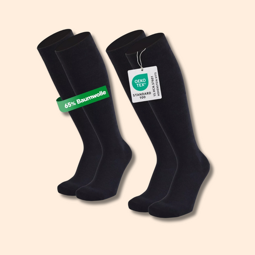 VitalFlowPro™️ Baumwoll Kompressionsstrümpfe