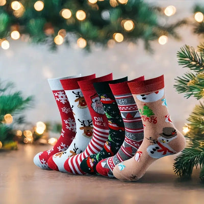 Weihnachts Motiv-Socken