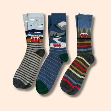 Van Motiv Socken
