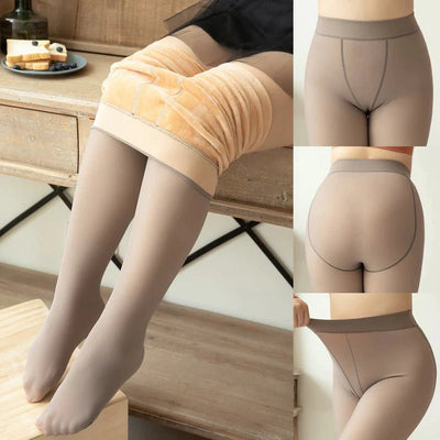 Chloé - BIG SIZE - Gefütterte Feinstrumpfhose - Lily Coco