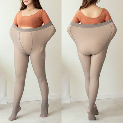 Chloé - BIG SIZE - Gefütterte Feinstrumpfhose - Lily Coco