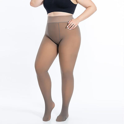 Chloé - BIG SIZE - Gefütterte Feinstrumpfhose - Lily Coco